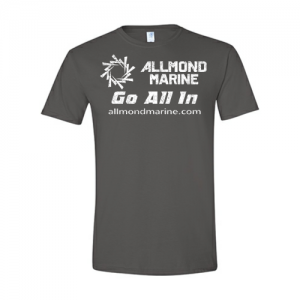 Allmond Marine Men's T-Shirt - Charcoal